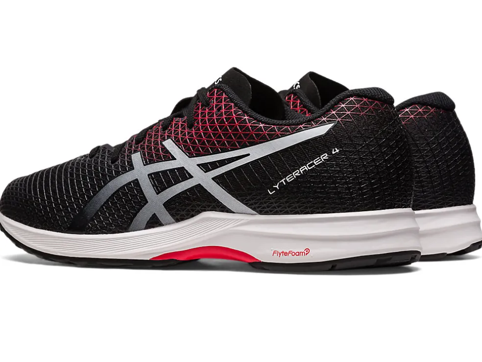 Discount ASICS LYTERACER 4 Black/Classic Red