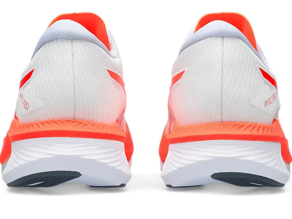Shop ASICS MAGIC SPEED 3 White/Sunrise Red