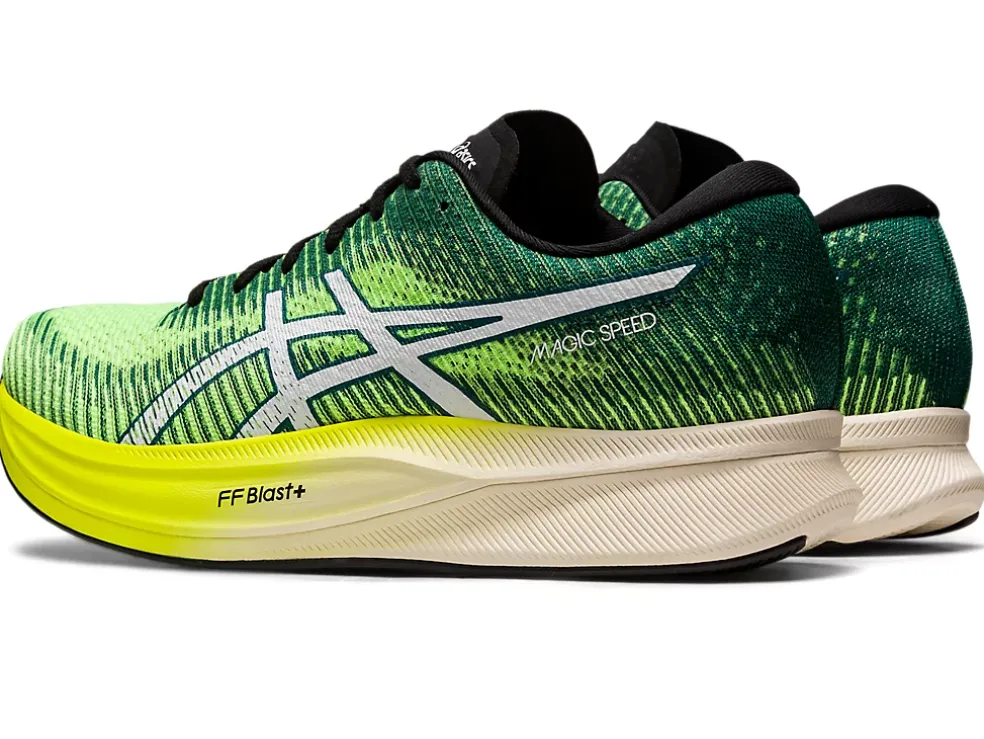 Cheap ASICS MAGIC SPEED 2 Safety Yellow/White