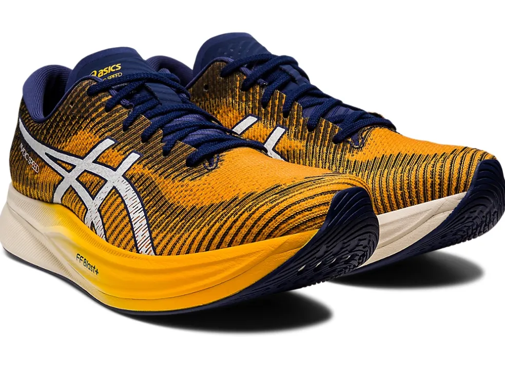 Clearance ASICS MAGIC SPEED 2 Amber/White