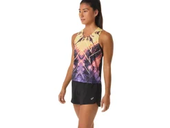 Online ASICS MARATHON TANK Light Orange/Orange Pop/Amethyst