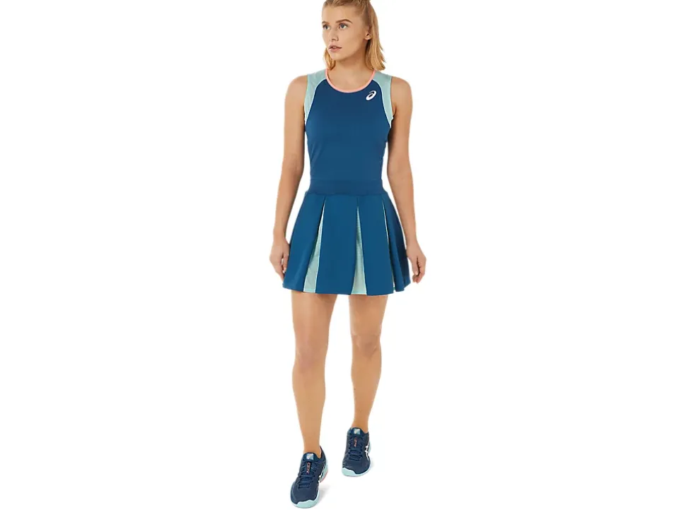 Store ASICS MATCH DRESS Light Indigo