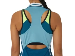 Cheap ASICS MATCH DRESS Aquamarine