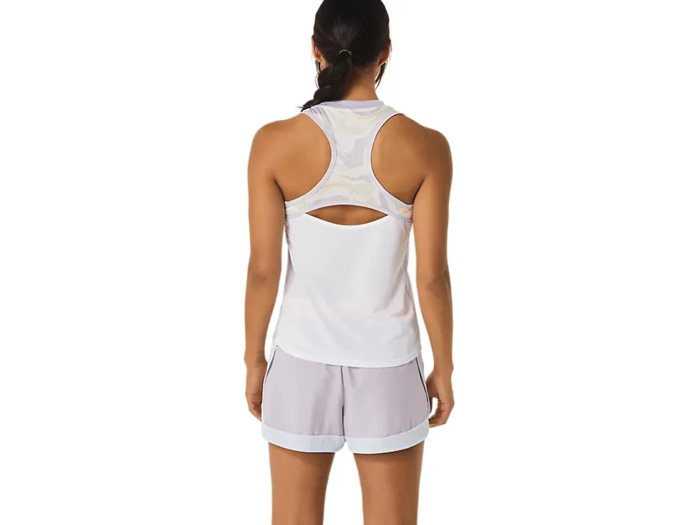 Fashion ASICS MATCH GRAPHIC TANK Dusk Violet