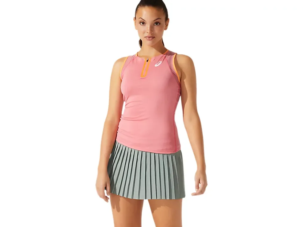 Clearance ASICS MATCH TANK Peach Petal