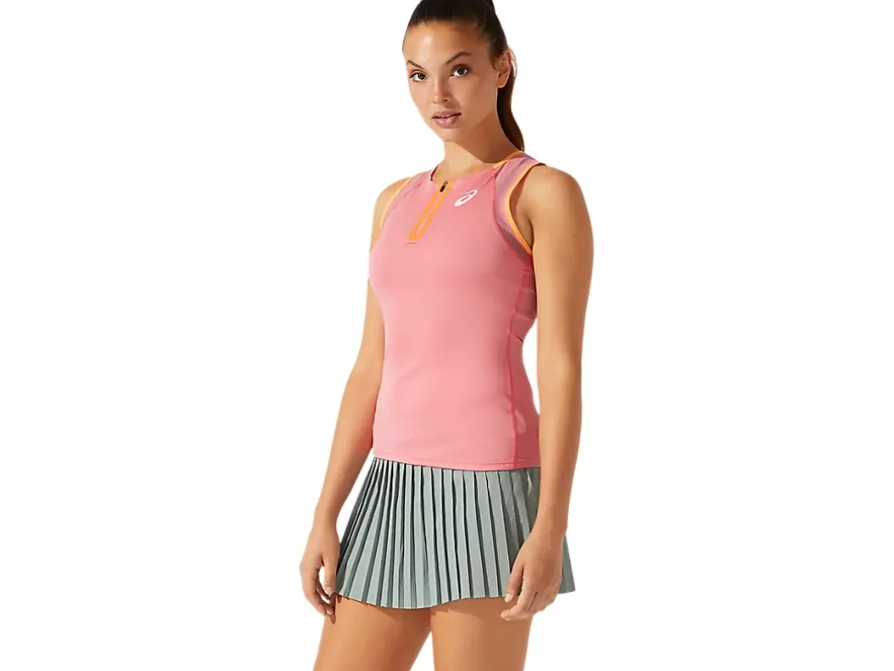 Clearance ASICS MATCH TANK Peach Petal