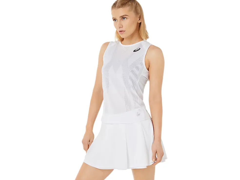 Discount ASICS MATCH TANK Brilliant White