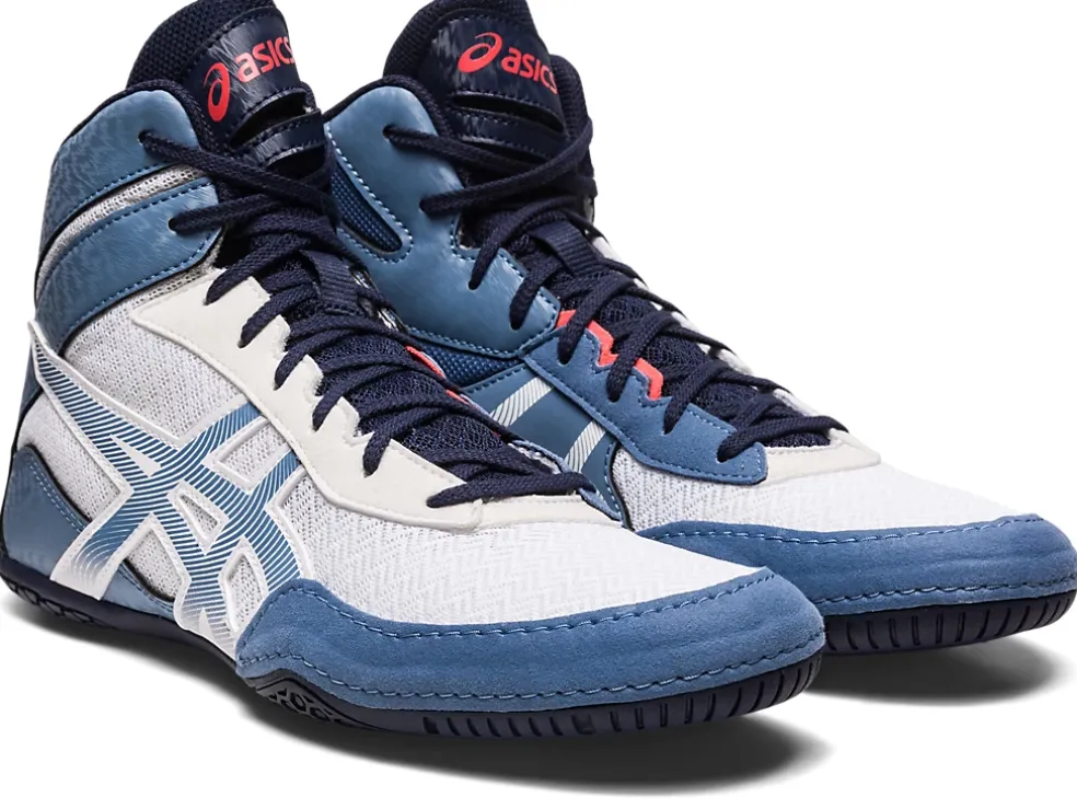 Fashion ASICS MATCONTROL 3 White/Storm Blue