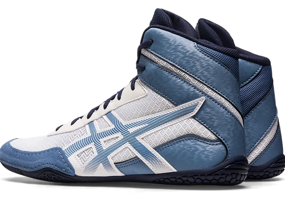 Fashion ASICS MATCONTROL 3 White/Storm Blue