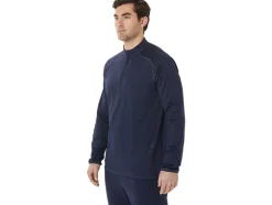 Fashion ASICS MEN ACTIBREEZE JACQUARD 1/2 ZIP TOP Midnight