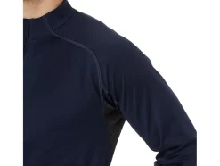 Fashion ASICS MEN ACTIBREEZE JACQUARD 1/2 ZIP TOP Midnight