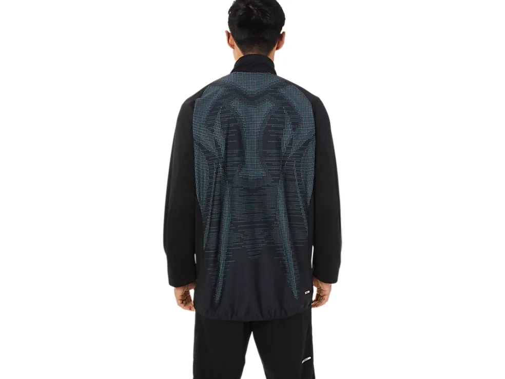 Best Sale ASICS MEN ACTIBREEZE JACQUARD JACKET Performance Black