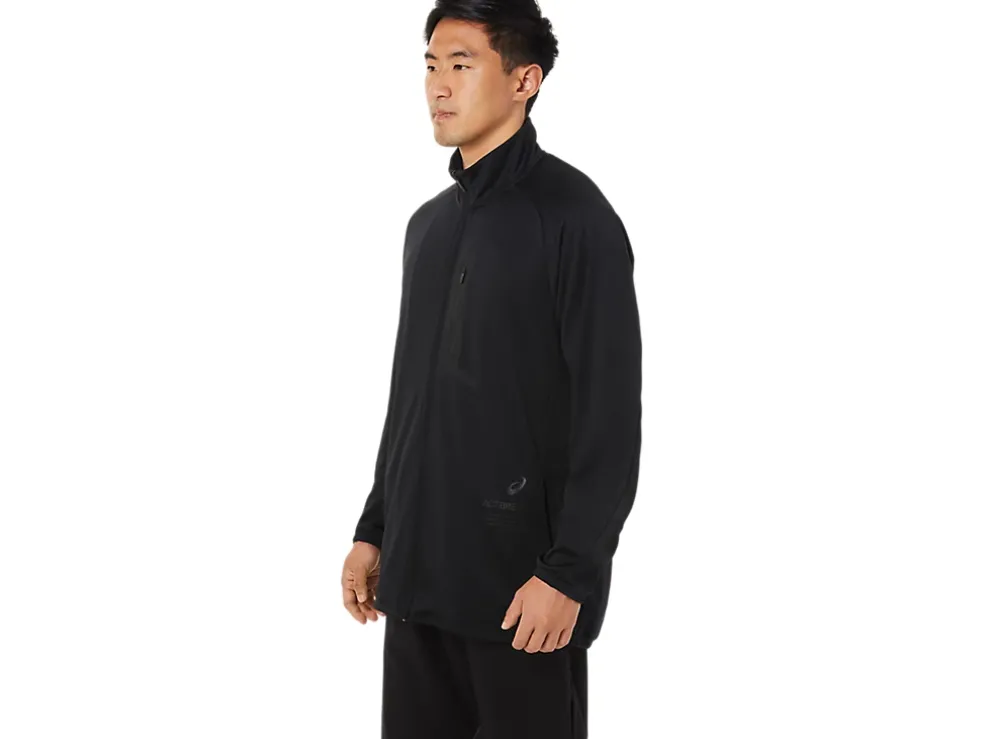 Best Sale ASICS MEN ACTIBREEZE JACQUARD JACKET Performance Black