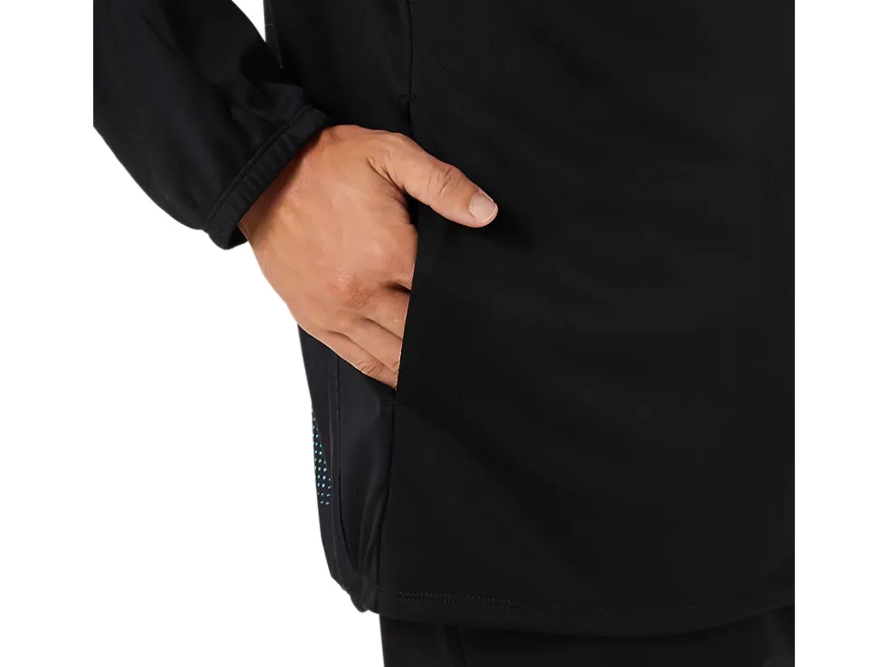 Best Sale ASICS MEN ACTIBREEZE JACQUARD JACKET Performance Black
