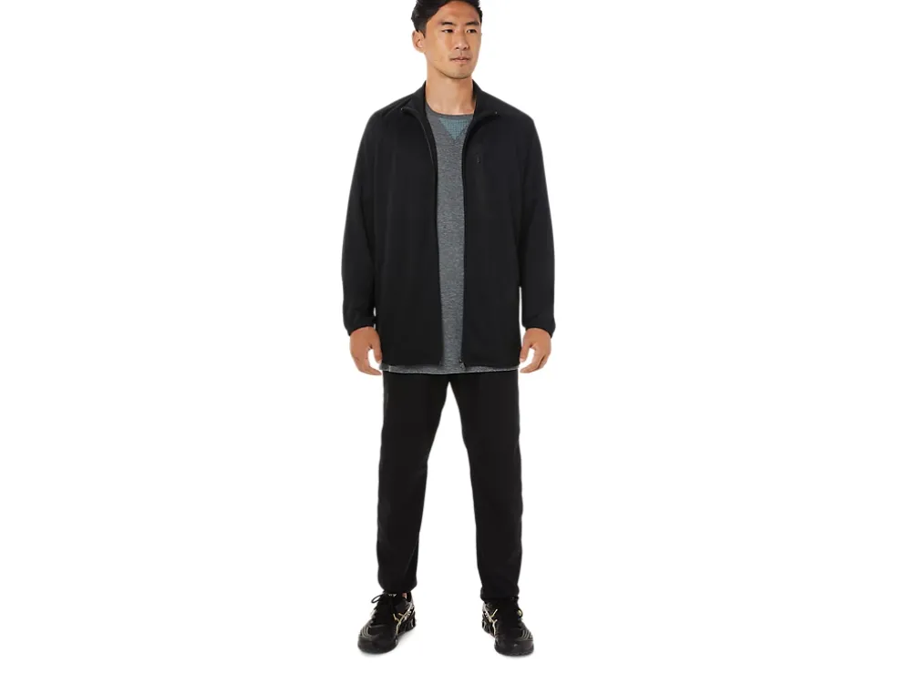 Best Sale ASICS MEN ACTIBREEZE JACQUARD JACKET Performance Black