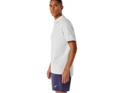 Outlet ASICS MEN ACTIBREEZE JACQUARD POLO SHIRT Glacier Grey