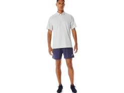 Outlet ASICS MEN ACTIBREEZE JACQUARD POLO SHIRT Glacier Grey