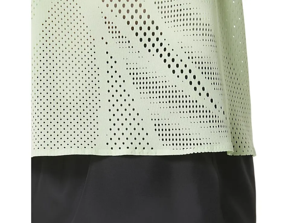 Best ASICS MEN ACTIBREEZE JACQUARD SINGLET Whisper Green