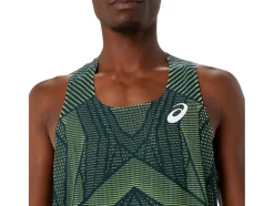 Cheap ASICS MEN ACTIBREEZE SINGLET French Blue/Safety Yellow