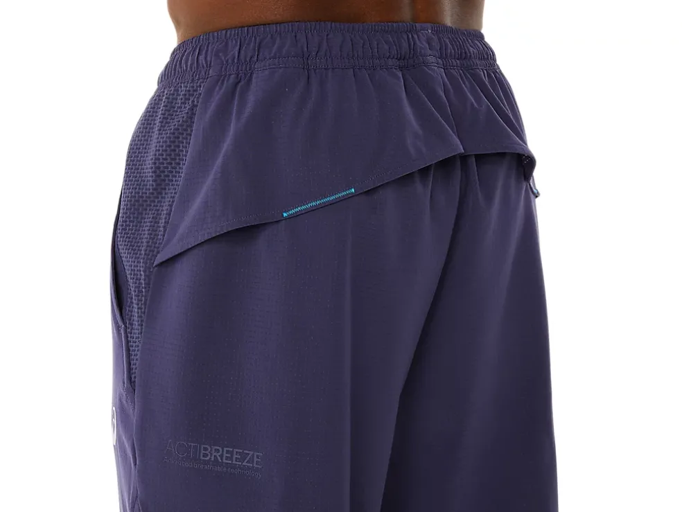 Discount ASICS MEN ACTIBREEZE VENTED WOVEN PANTS Indigo Fog