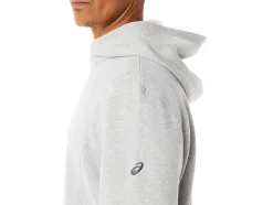 Store ASICS MEN SUNDAY SANA FLEECE HOODIE Light Grey Heather
