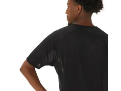 Store ASICS MEN CJ-LINE LIGHT SHORT SLEEVE TOP Performance Black/Whisper Green