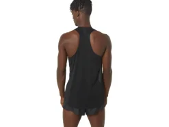 Shop ASICS MEN CJ-LINE LIGHT SINGLET Performance Black/Whisper Green