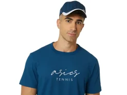 Online ASICS MEN CLASSIC GRAPHIC TEE Mako Blue