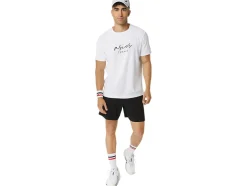 Sale ASICS MEN CLASSIC GRAPHIC TEE Brilliant White