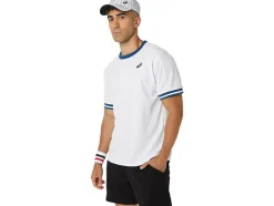 Store ASICS MEN CLASSIC SHORT SLEEVE TOP Brilliant White