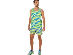 Clearance ASICS MEN COLOR INJECTION SHORT Hazard Green
