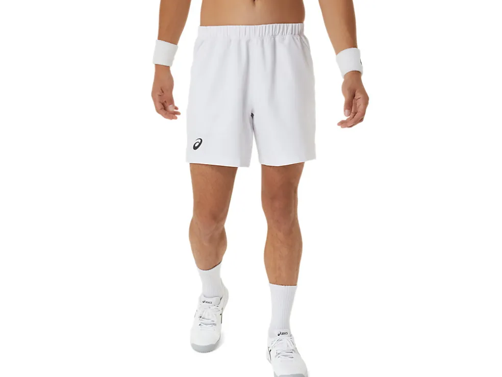 Clearance ASICS MEN COURT 7IN SHORT Brilliant White