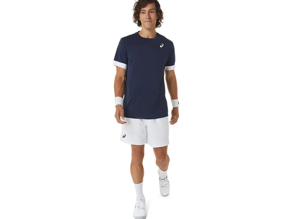 Clearance ASICS MEN COURT 7IN SHORT Brilliant White