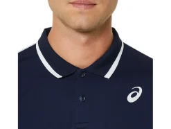 Sale ASICS MEN COURT POLO SHIRT Soft Sky/Midnight