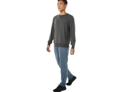 Cheap ASICS MEN FP PANT Steel Blue Spacedye