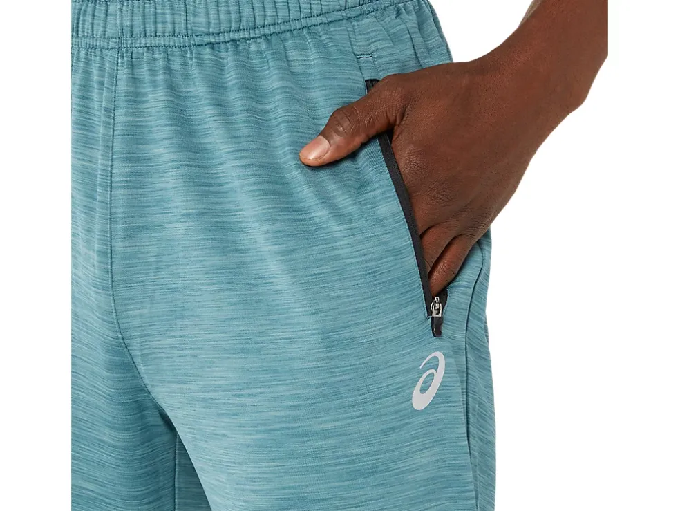Store ASICS MEN FP PANT Foggy Teal Spacedye