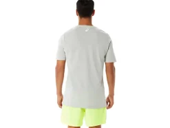 Cheap ASICS MEN GRAPHIC SHORT SLEEVE WCH Light Grey Heather