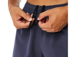 New ASICS MEN HYBRID 7IN SHORTS Indigo Fog