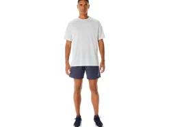New ASICS MEN HYBRID 7IN SHORTS Indigo Fog