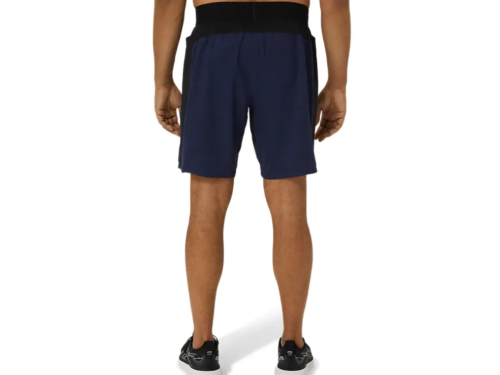 New ASICS MEN 9IN MIXER SHORT Peacoat Digital Japonism/P. Black