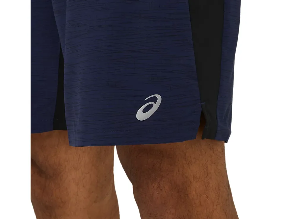 New ASICS MEN 9IN MIXER SHORT Peacoat Digital Japonism/P. Black