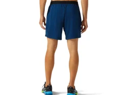 Fashion ASICS MEN 7IN KNIT TRAINING SHORT French Blue Heather