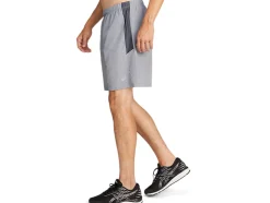 Best Sale ASICS MEN 7IN PR LYTE SHORT Sheet Rock Spacedye Print/Carrier Grey