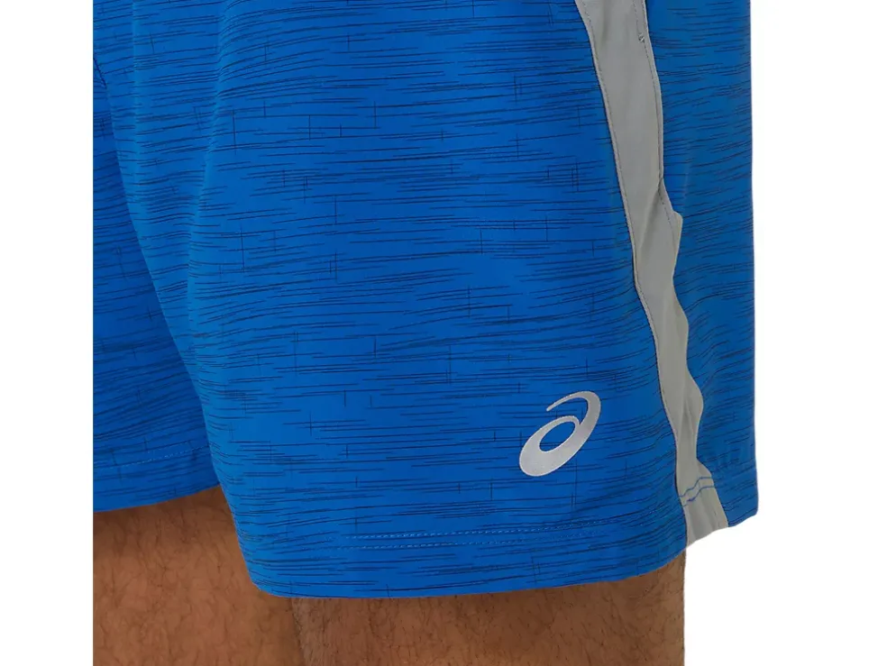 Online ASICS MEN 5IN PR LYTE SHORT 2.0 Tuna Blue Print/Sheet Rock