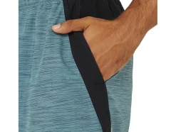 Shop ASICS MEN 7IN PR LYTE SHORT 2.0 Foggy Teal Digital Japonism/P. Black