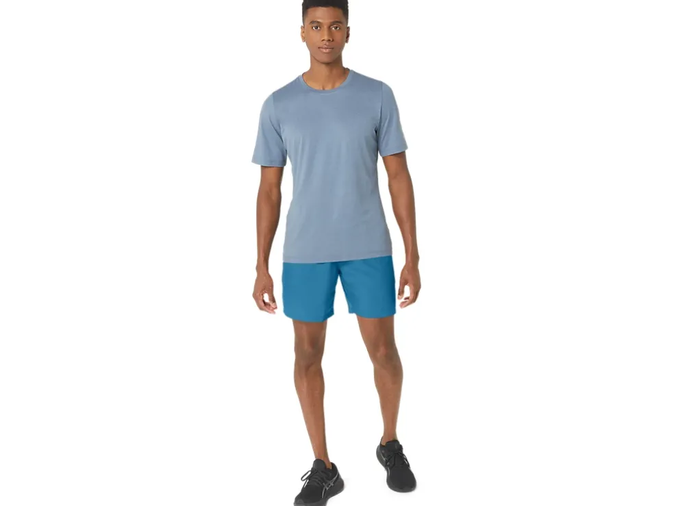 Shop ASICS MEN 7IN PR LYTE SHORT 2.0 Island Blue