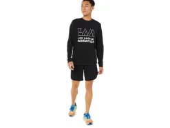 Sale ASICS MEN LAM CREW Performance Black