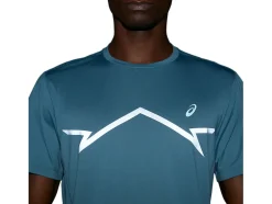 Online ASICS MEN LITE-SHOW SHORT SLEEVE TOP Foggy Teal