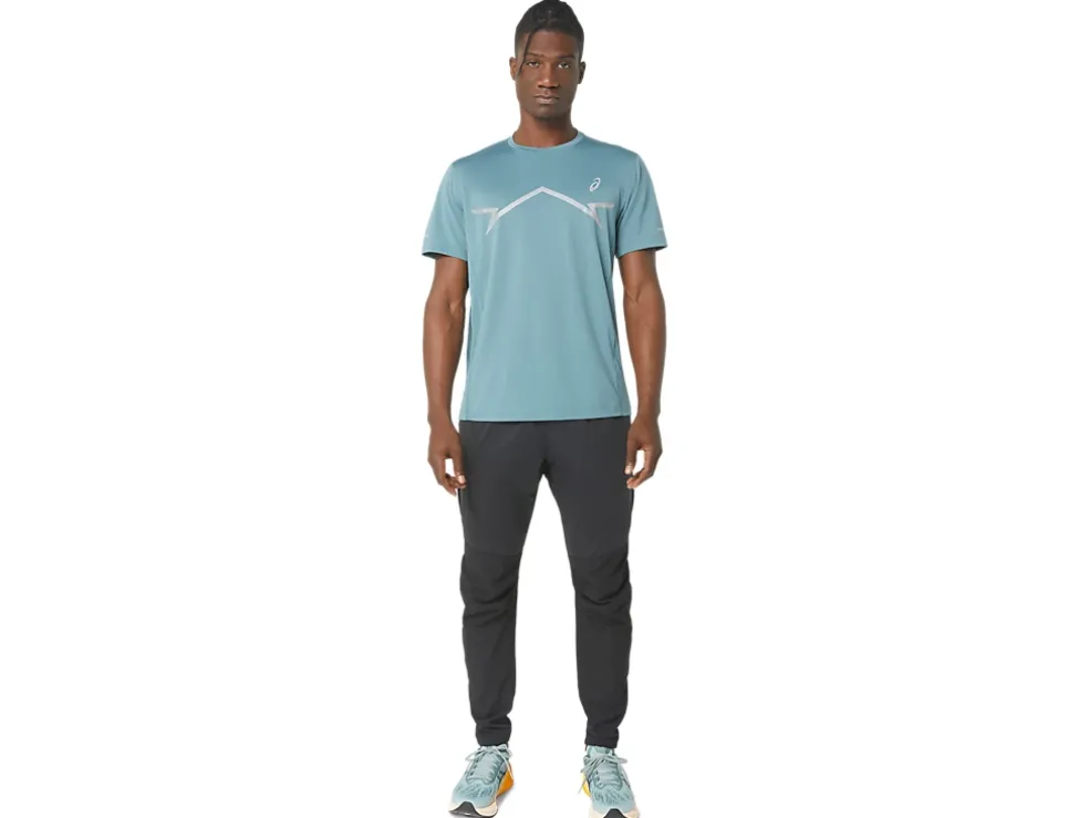 Online ASICS MEN LITE-SHOW SHORT SLEEVE TOP Foggy Teal