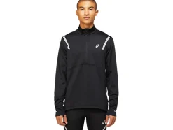 Outlet ASICS MEN LITE-SHOW WINTER 1/2 ZIP TOP Performance Black